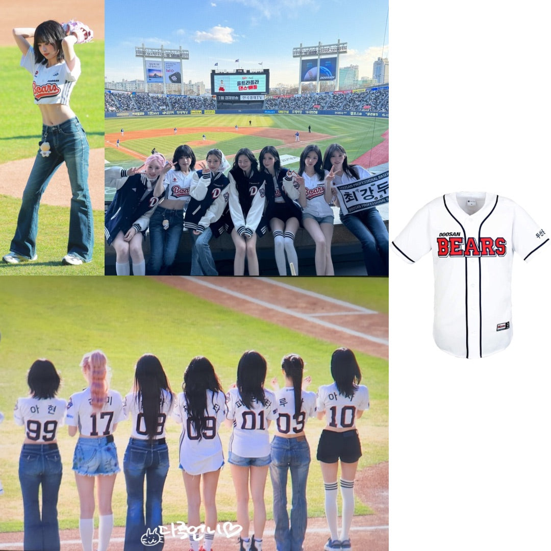 BABYMONSTER Doosan Bears Baseball Jersey