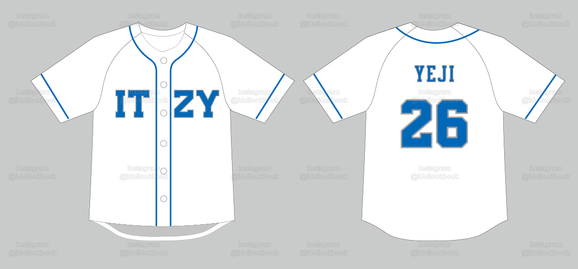 ITZY None of My Business Baseball Jersey