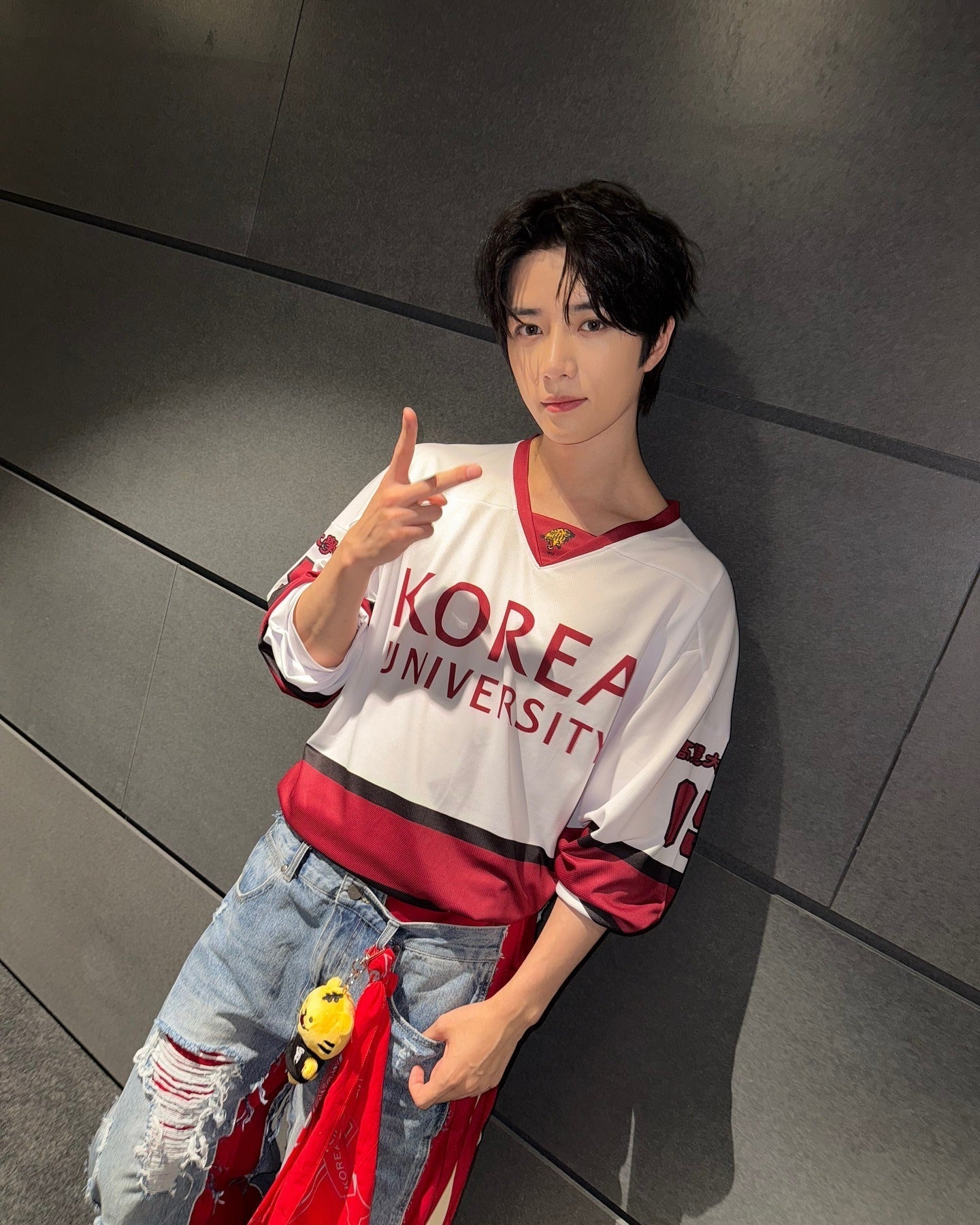Aespa TXT Korea University Hockey Jersey