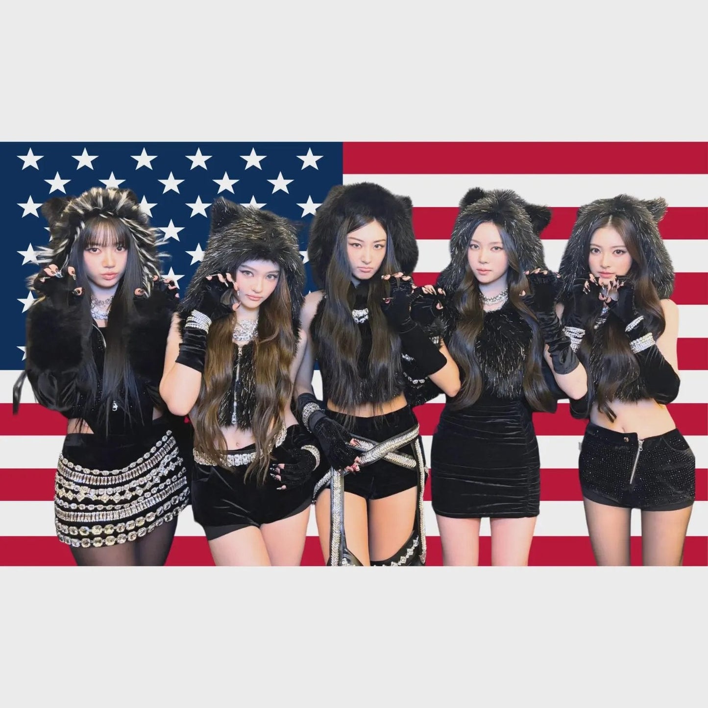 Meovv American Flag Tapestry