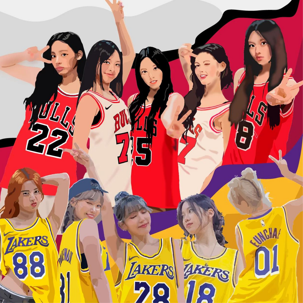 Custom LE SSERAFIM Jersey – idollookbook