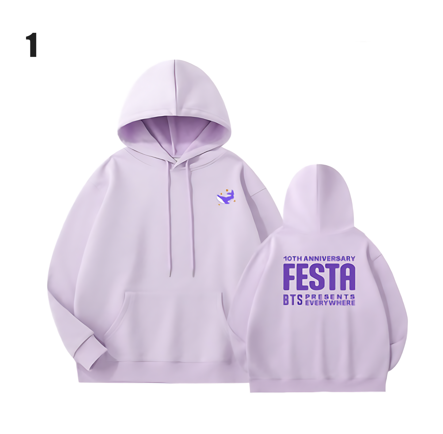 BTS 10th Anniversary Festa Hoodie