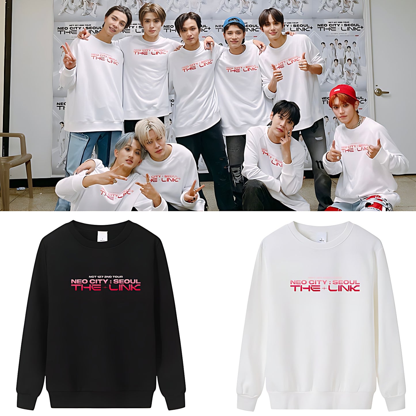 NCT127 The Link Seoul Concert Crewneck