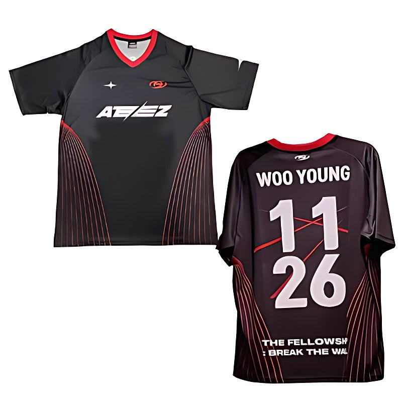 Ateez Fellowship Break the Wall Sports Jersey