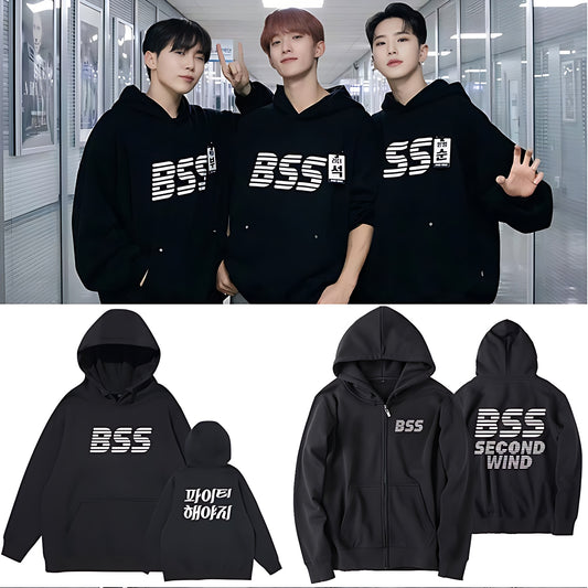 Seventeen BSS Second Wind Zip Up Hoodie