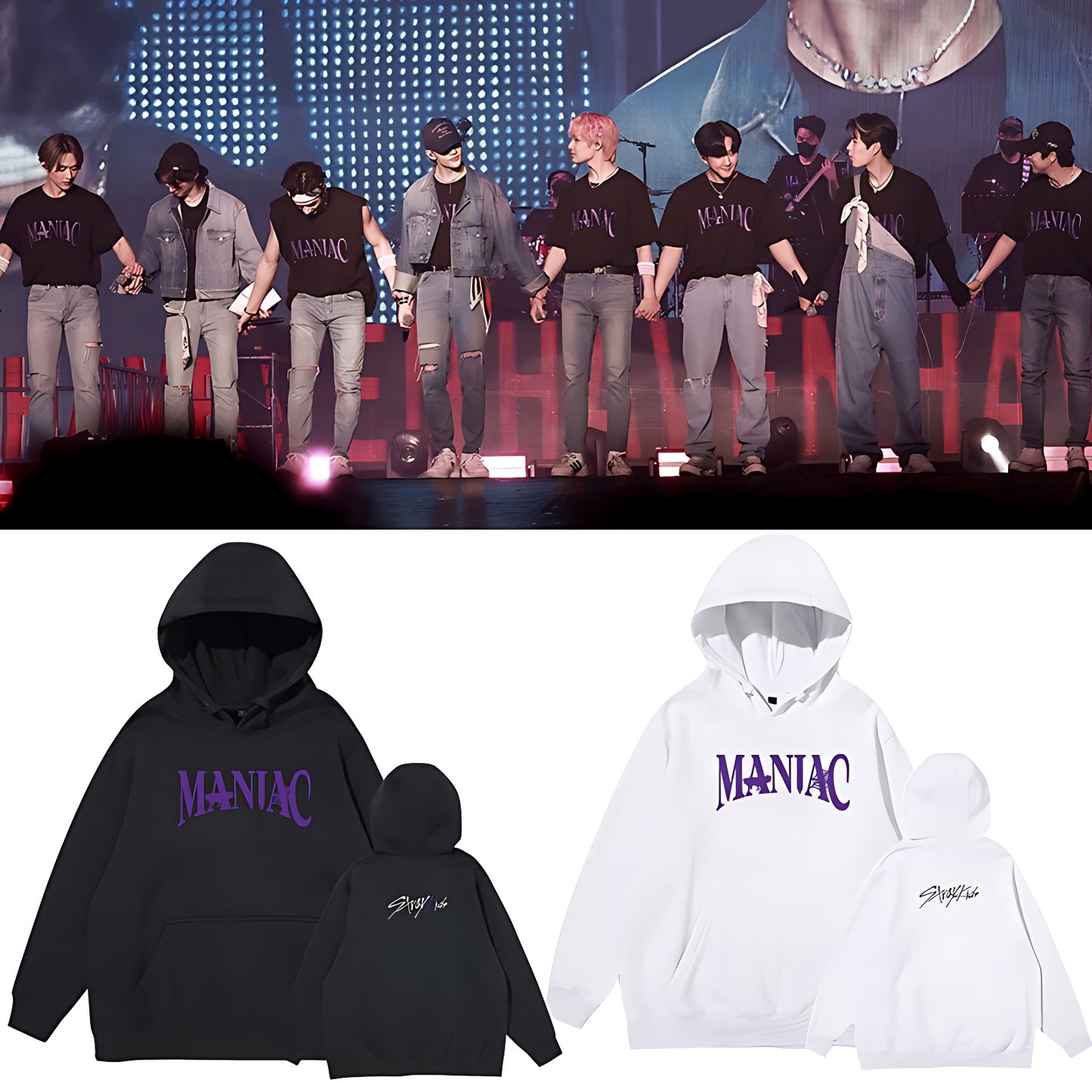 Stray Kids Maniac Concert Hoodie