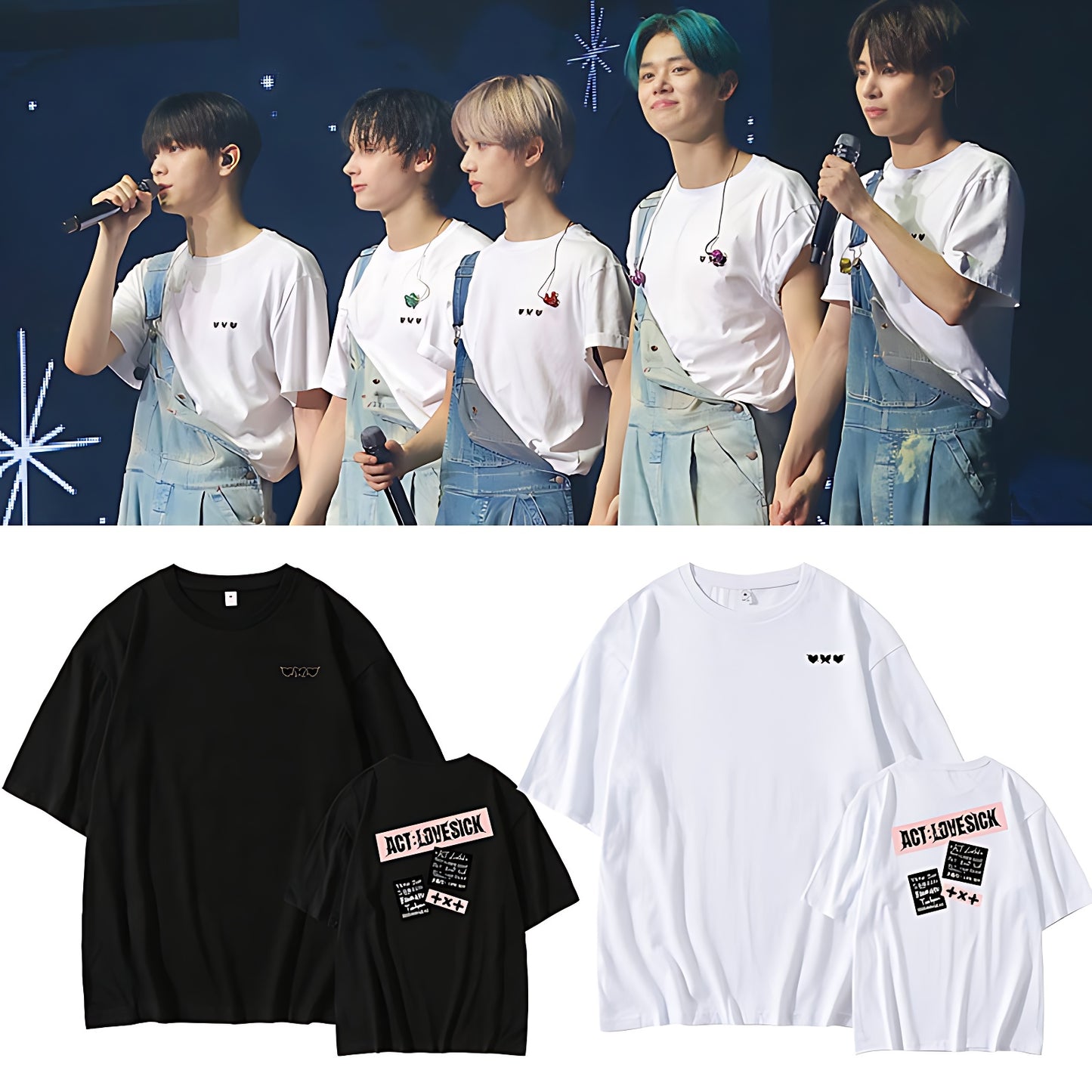 TXT Lovesick Act World Tour Concert T-Shirt