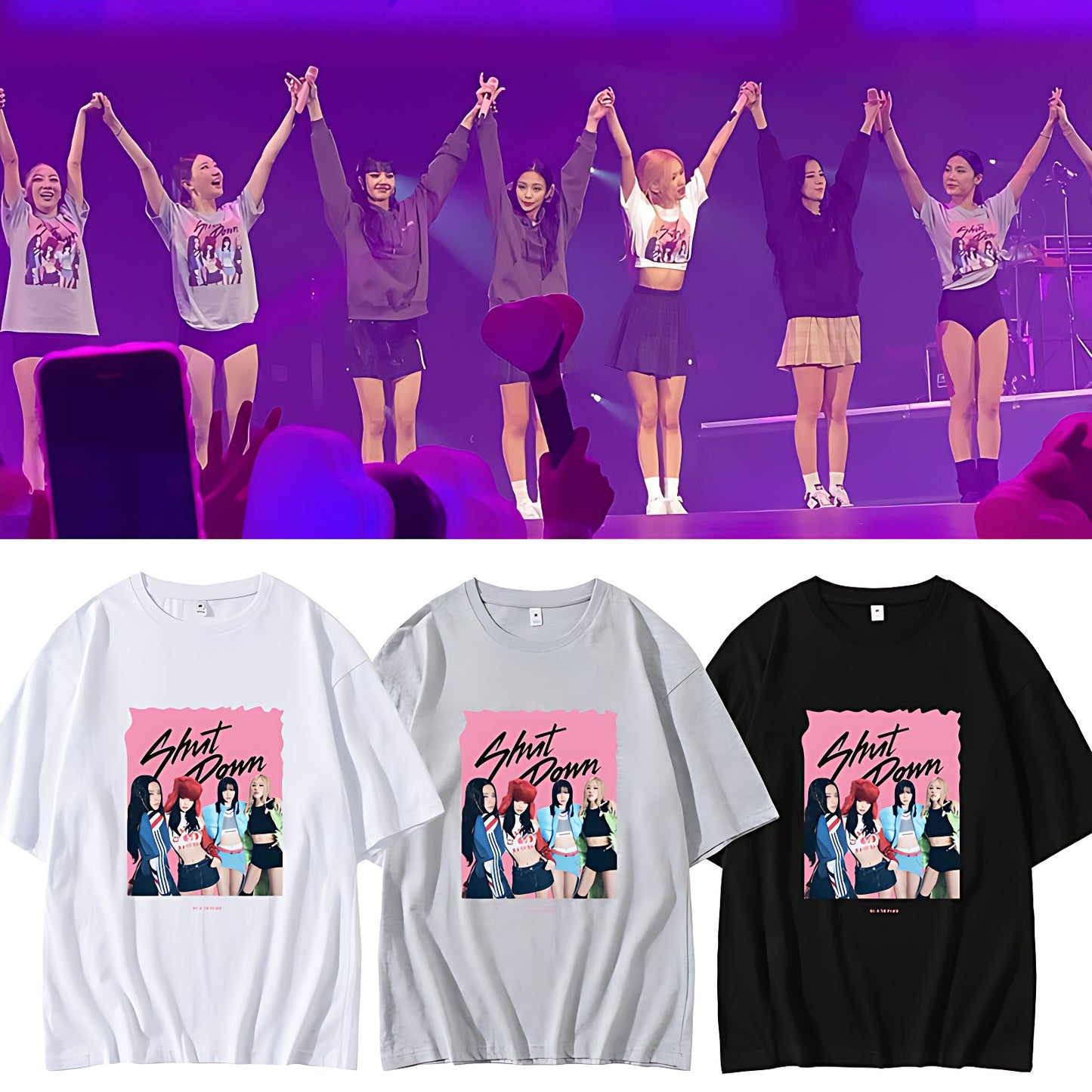 Blackpink Shut Down Concert T-Shirt