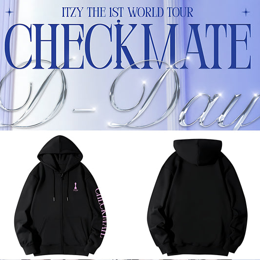 ITZY Checkmate D Day World Tour Hoodie