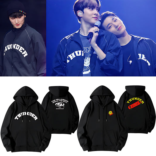 Ateez Break The Wall World Tour Zip Up Hoodie