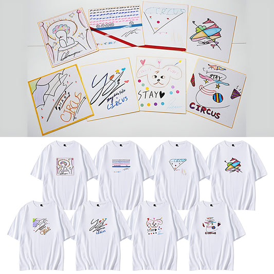 Stray Kids Circus Drawing T-Shirt