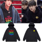 BTS It's My Birthday Smiley Face Hoodie