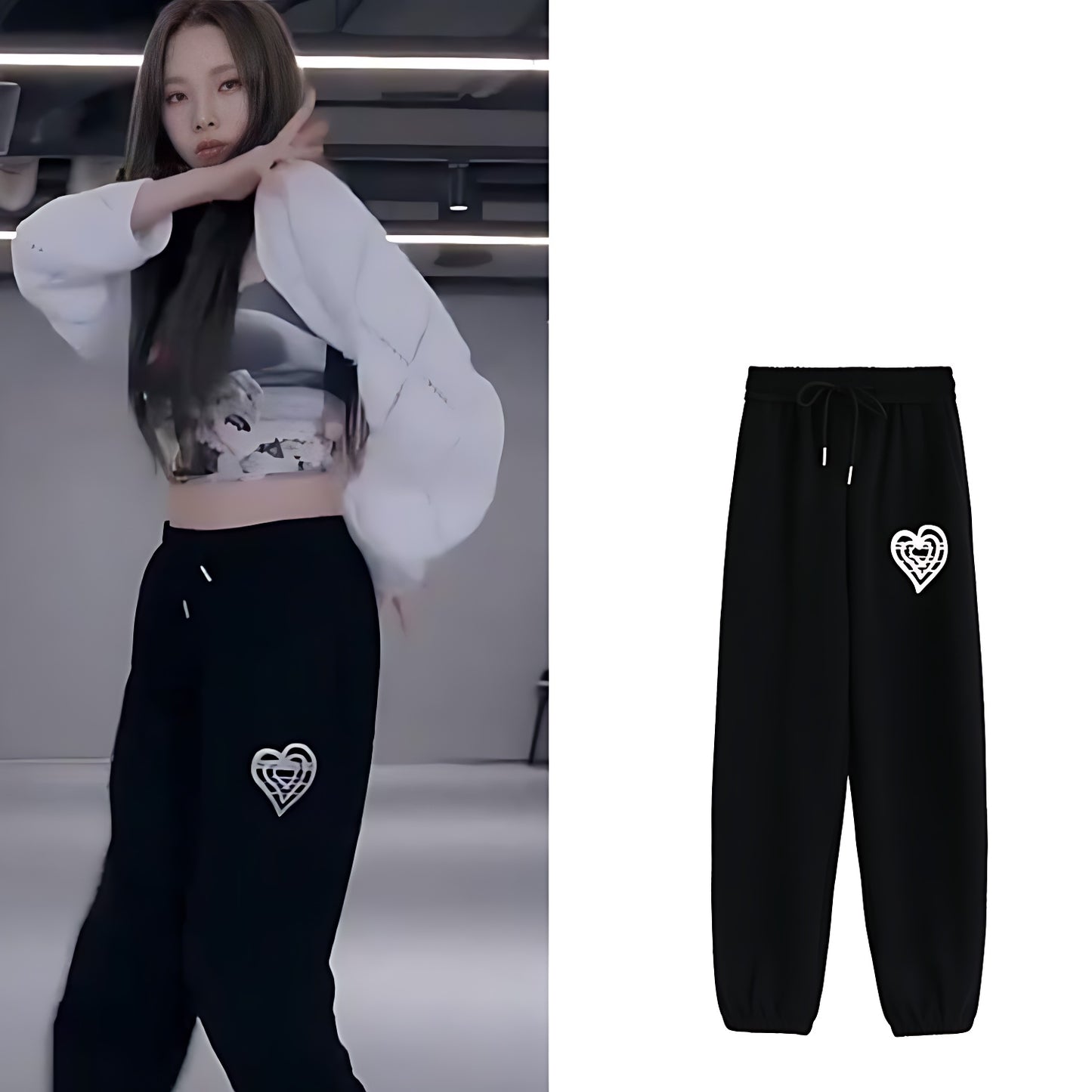 Aespa Heart Dance Practice Joggers