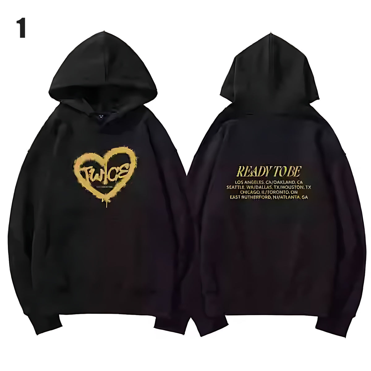 Twice Ready To Be 5th World Tour Hoodie – idollookbook