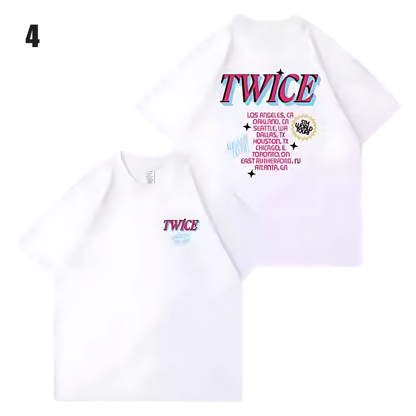 Twice Ready To Be 5th World Tour T-Shirt