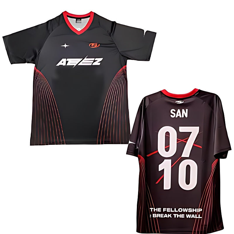 Ateez Fellowship Break the Wall Sports Jersey