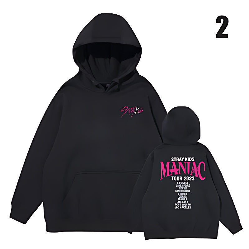 Stray Kids 2023 Maniac Tour Concert Hoodie