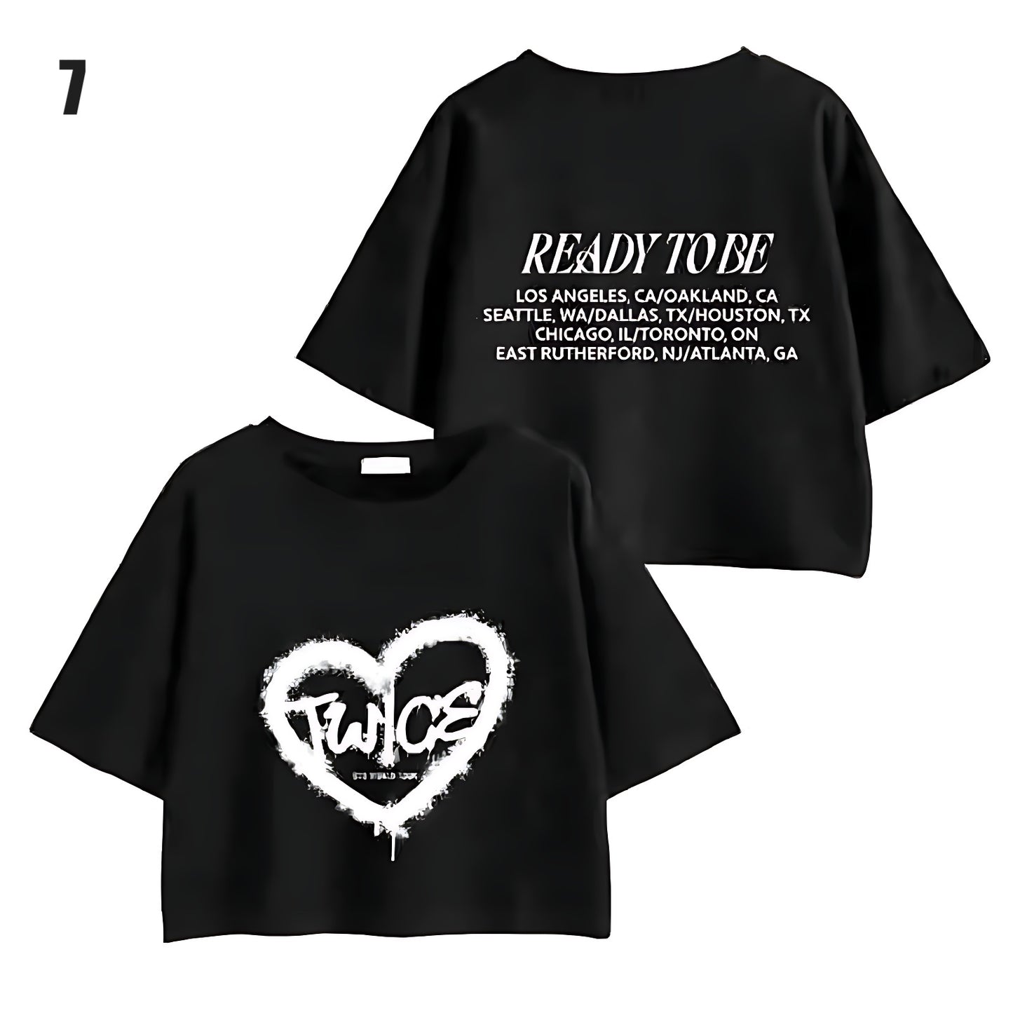 Twice Ready To Be 5th World Tour T-Shirt