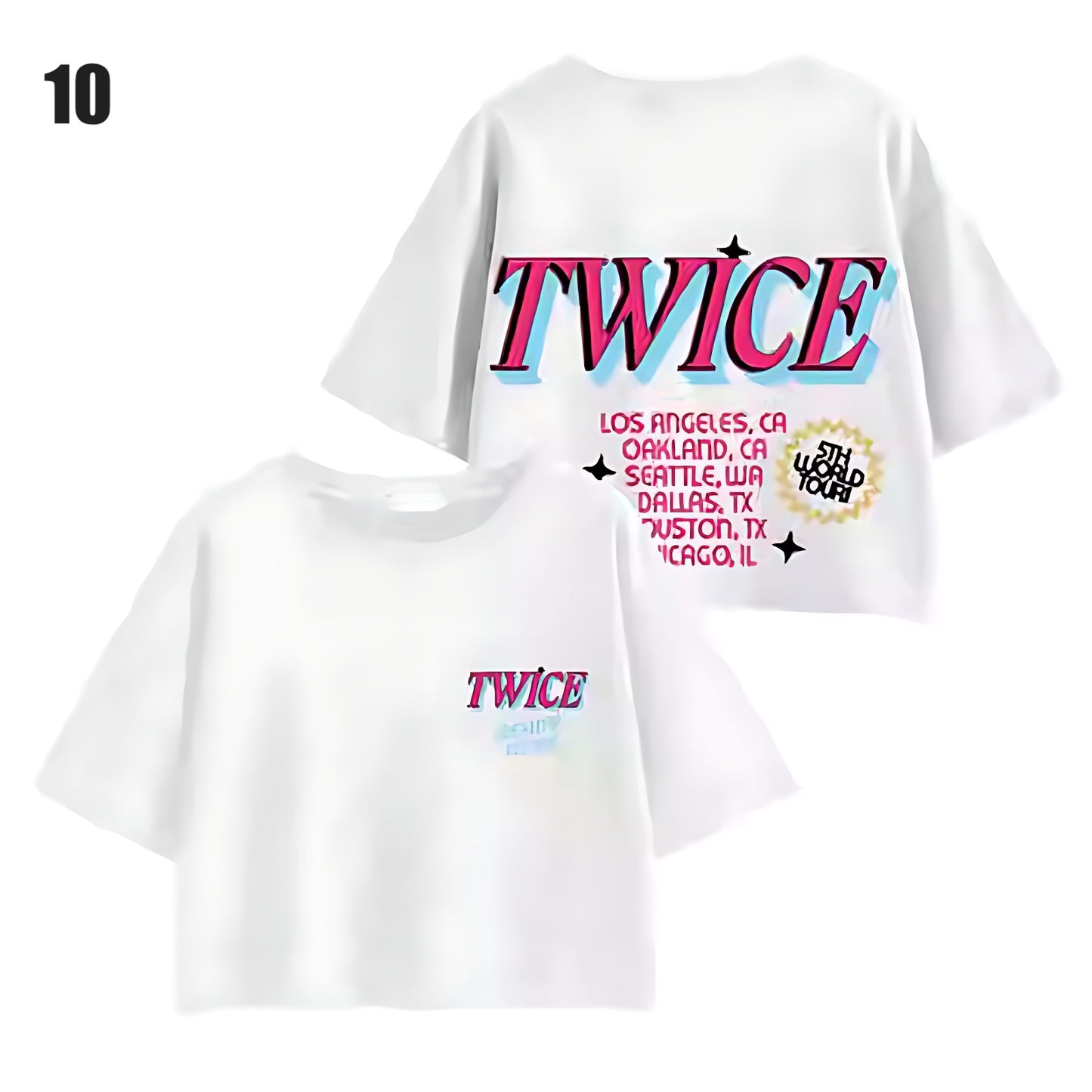 Twice Ready To Be 5th World Tour T-Shirt