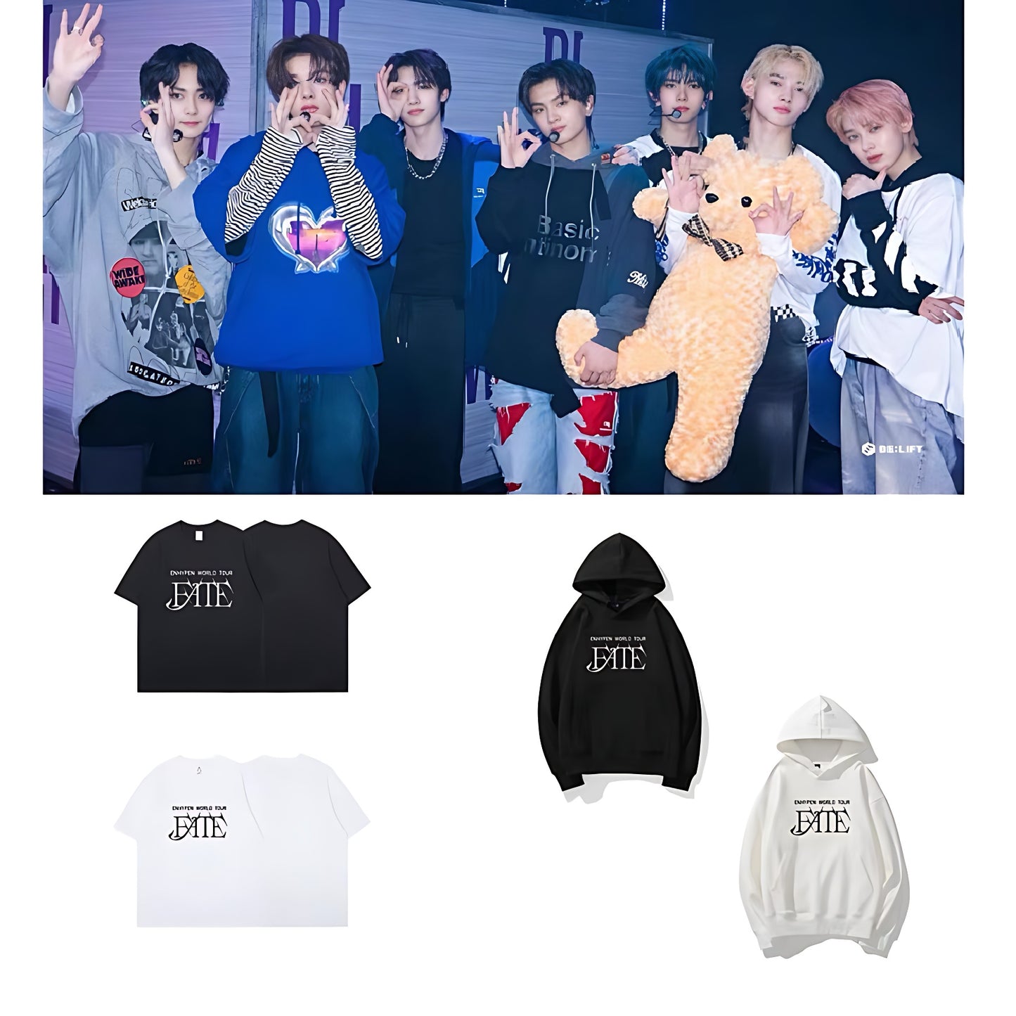 Enhypen Fate World Tour T-Shirt Hoodie