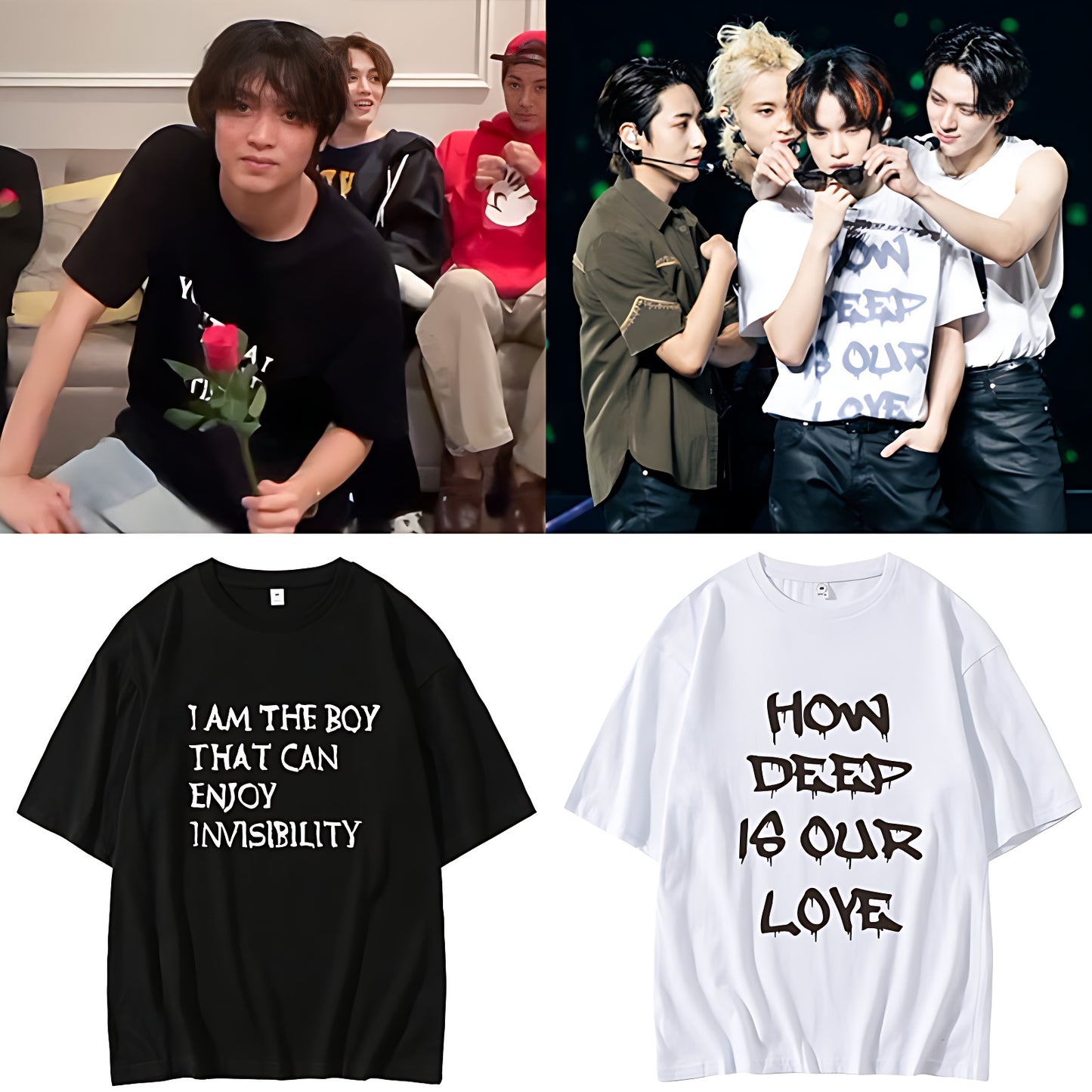 NCT Dream Deep Love Invisibility T-Shirt