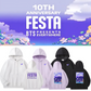 BTS 10th Anniversary Festa Hoodie