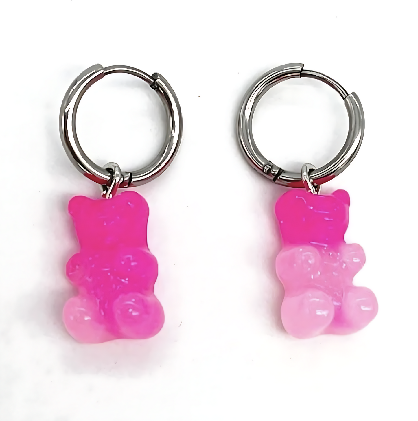 Stray Kids Felix Pink Gummy Bear Earrings