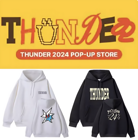 Ateez 2024 Thunder Pop Up Hoodie