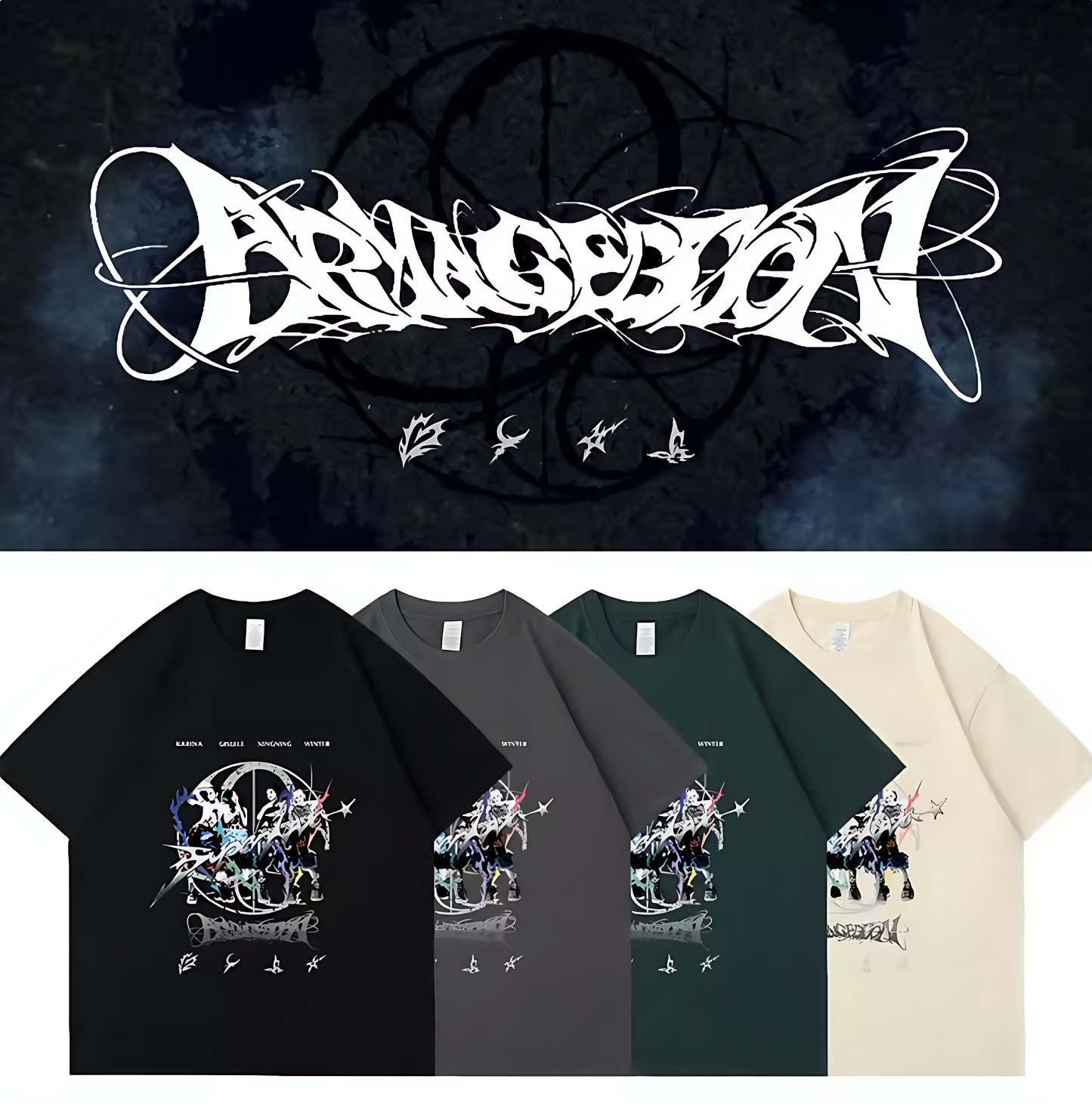 Aespa 2024 Armageddon Concert T-Shirt