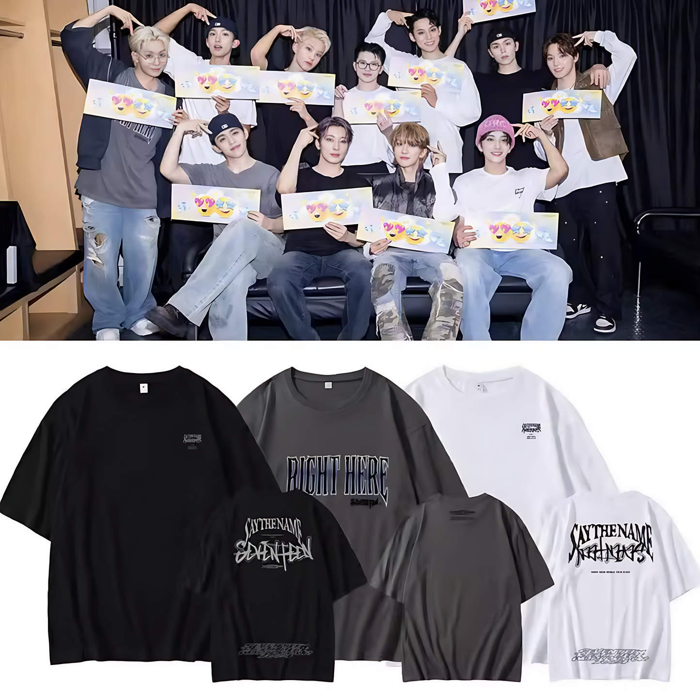 Seventeen 2024 Right Here World Tour T-Shirt