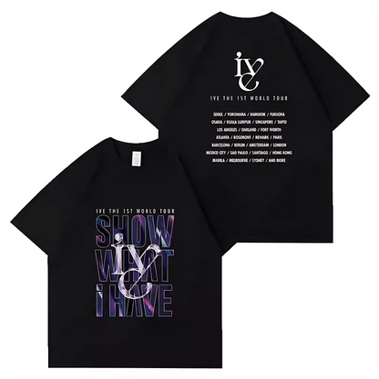 IVE Show What I Have World Tour Concert Cropped T-Shirt