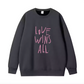 IU V Kim Taehyung Love Wins All Crewneck