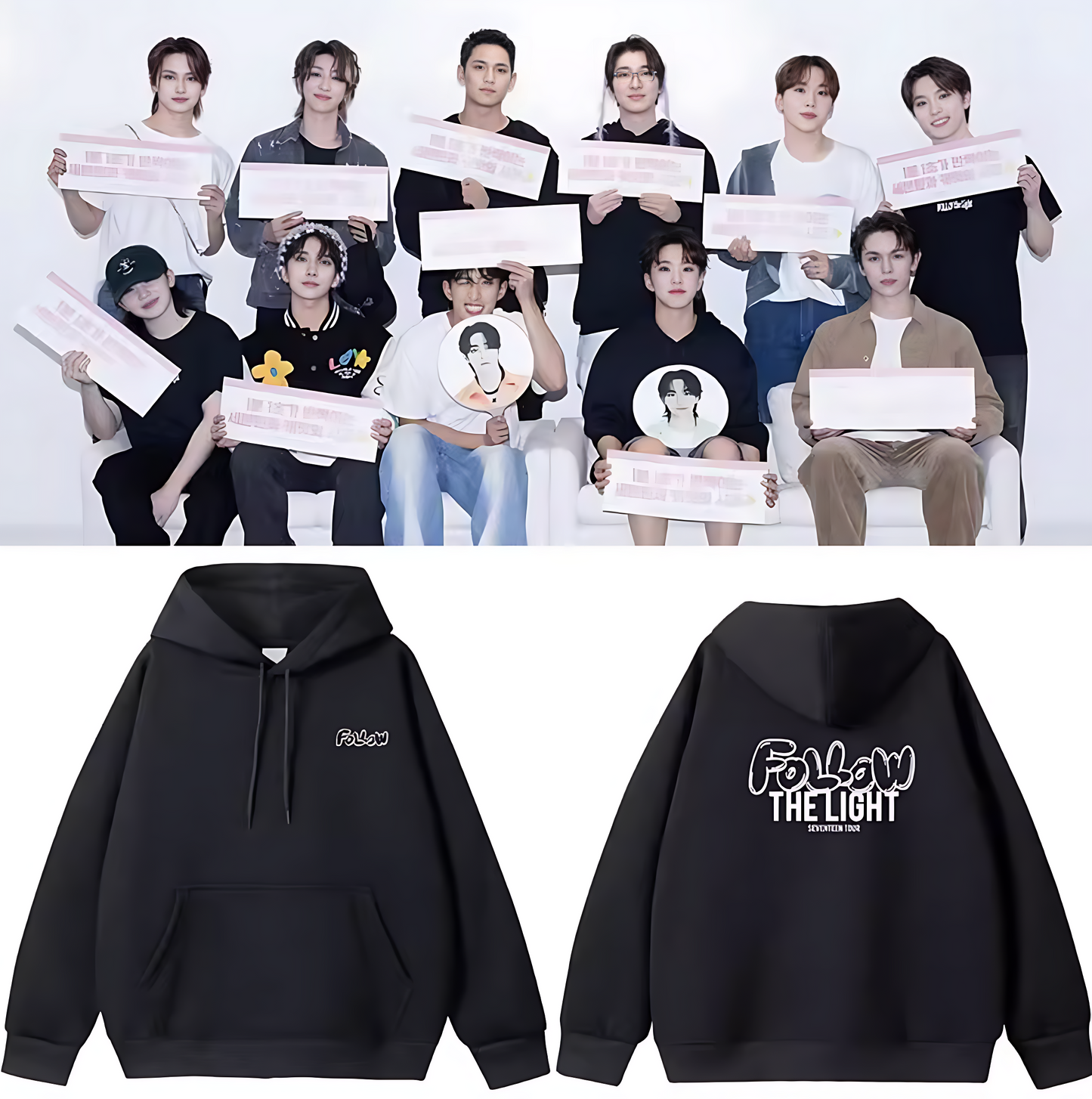 Seventeen 2024 Follow The Light Zip Up Hoodie