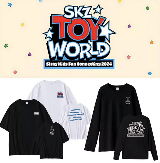 Stray Kids Toy World Fan Connecting Longsleeve T-Shirt