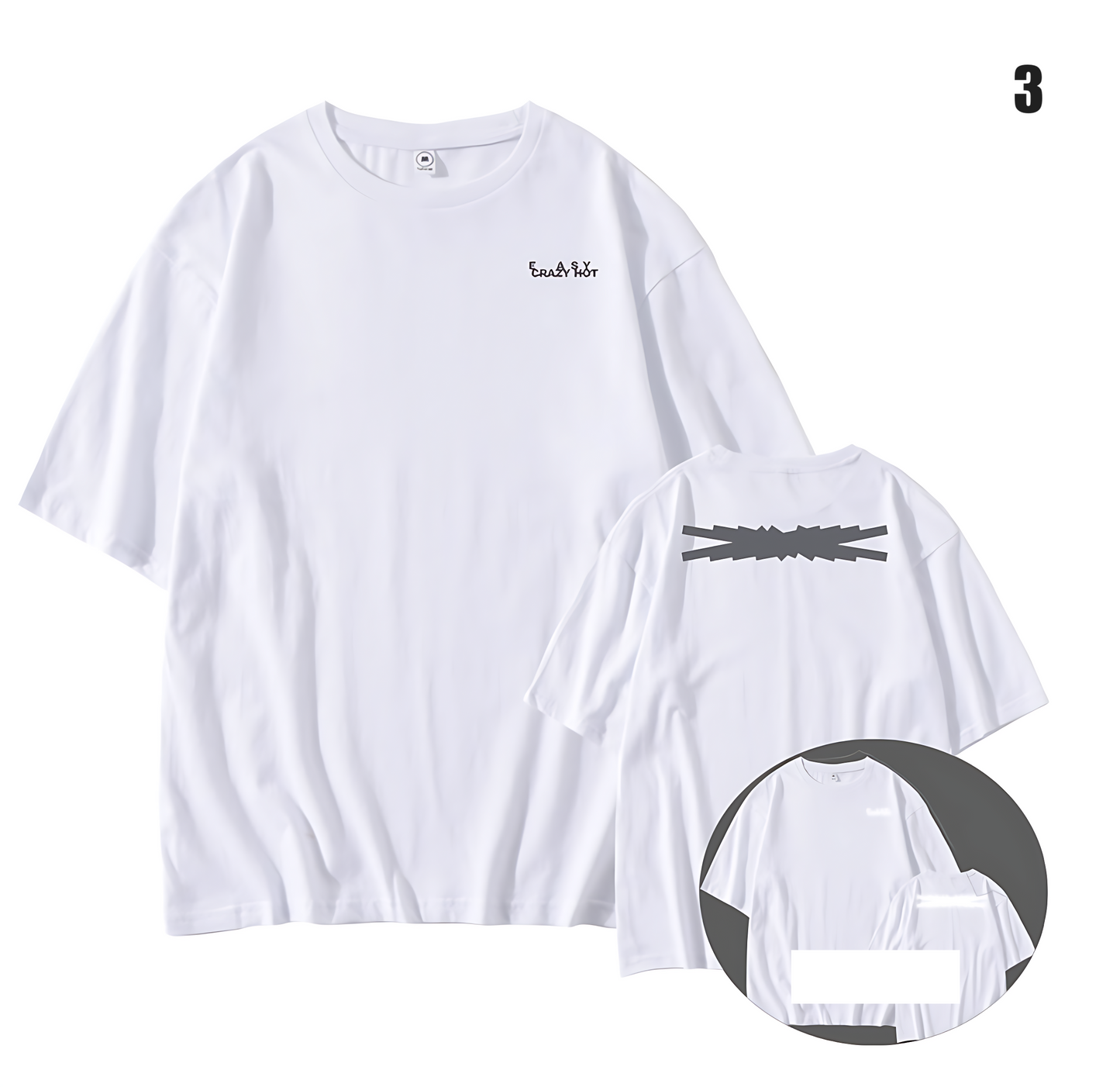 Le Sserafim 2025 Easy Crazy Hot Cropped T-Shirt