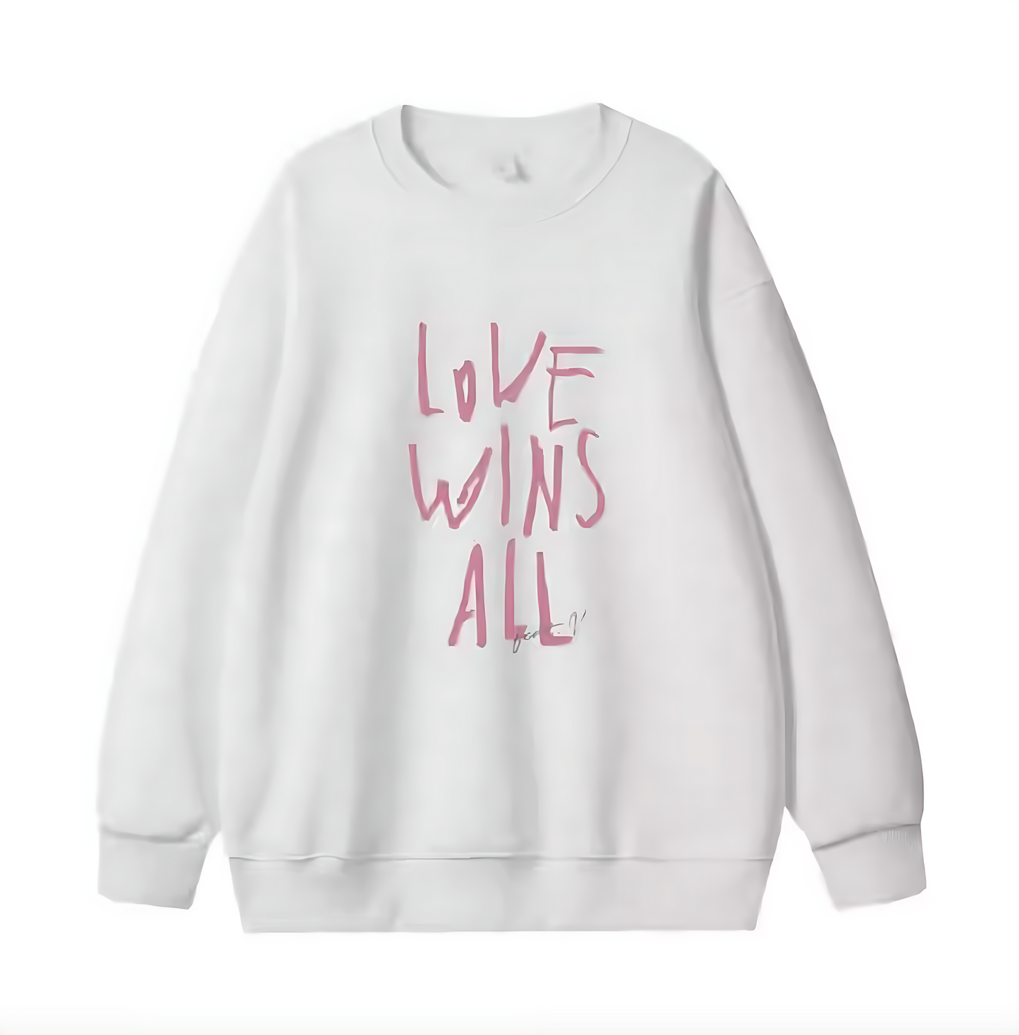 IU V Kim Taehyung Love Wins All Crewneck