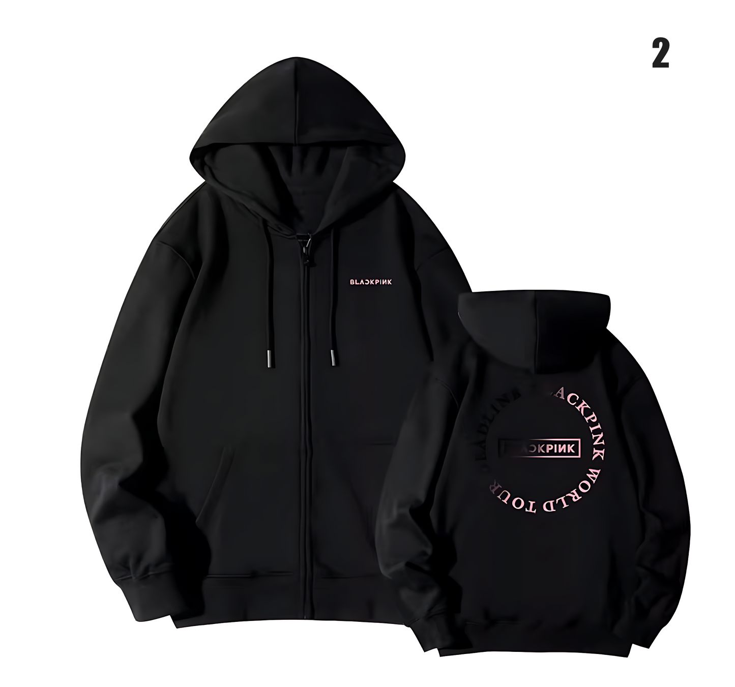 Blackpink Deadline World Tour in Goyang Zip Up Hoodie