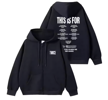 Twice 2025 This is For World Tour Hoodie