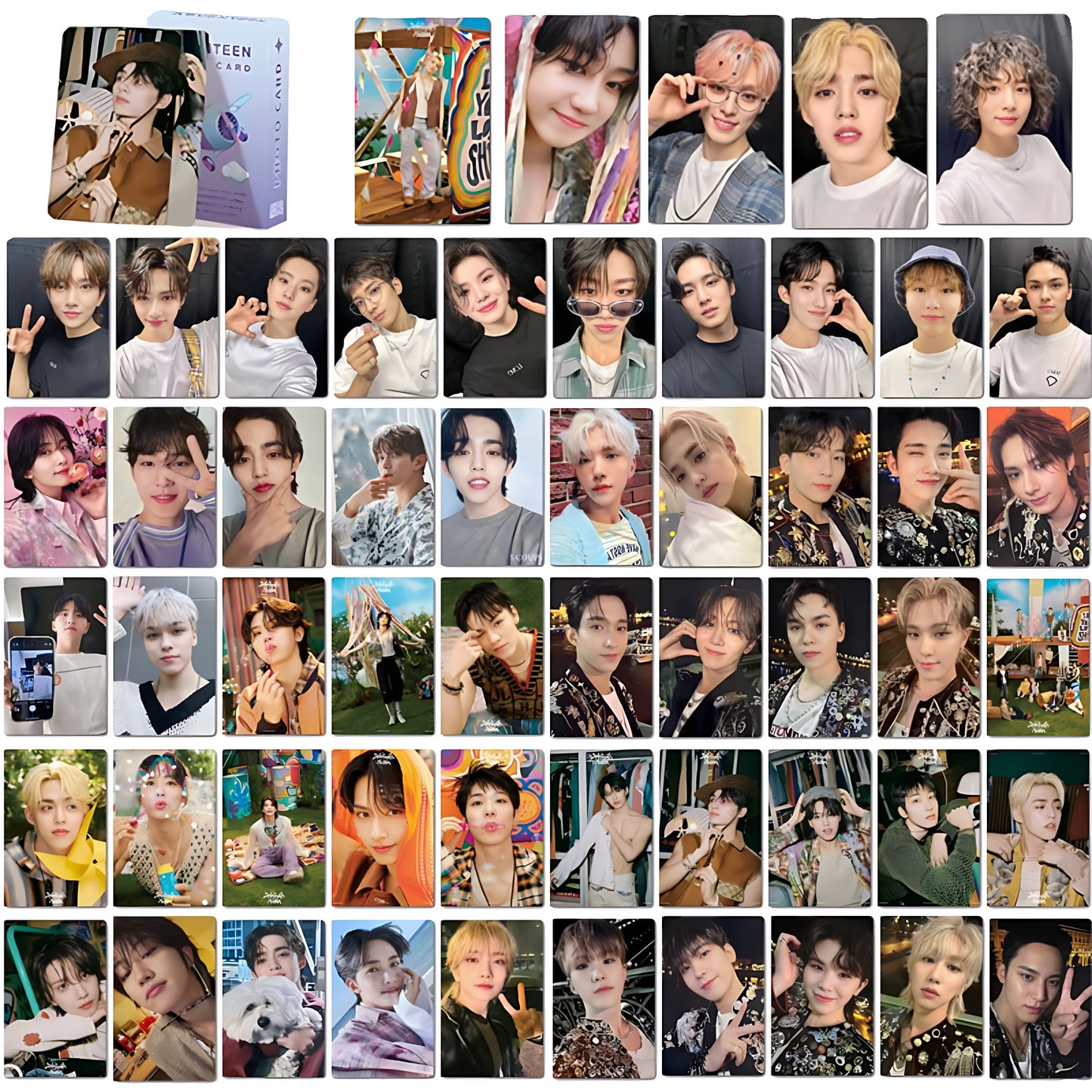 Seventeen Seventeenth Heaven Album Photocards