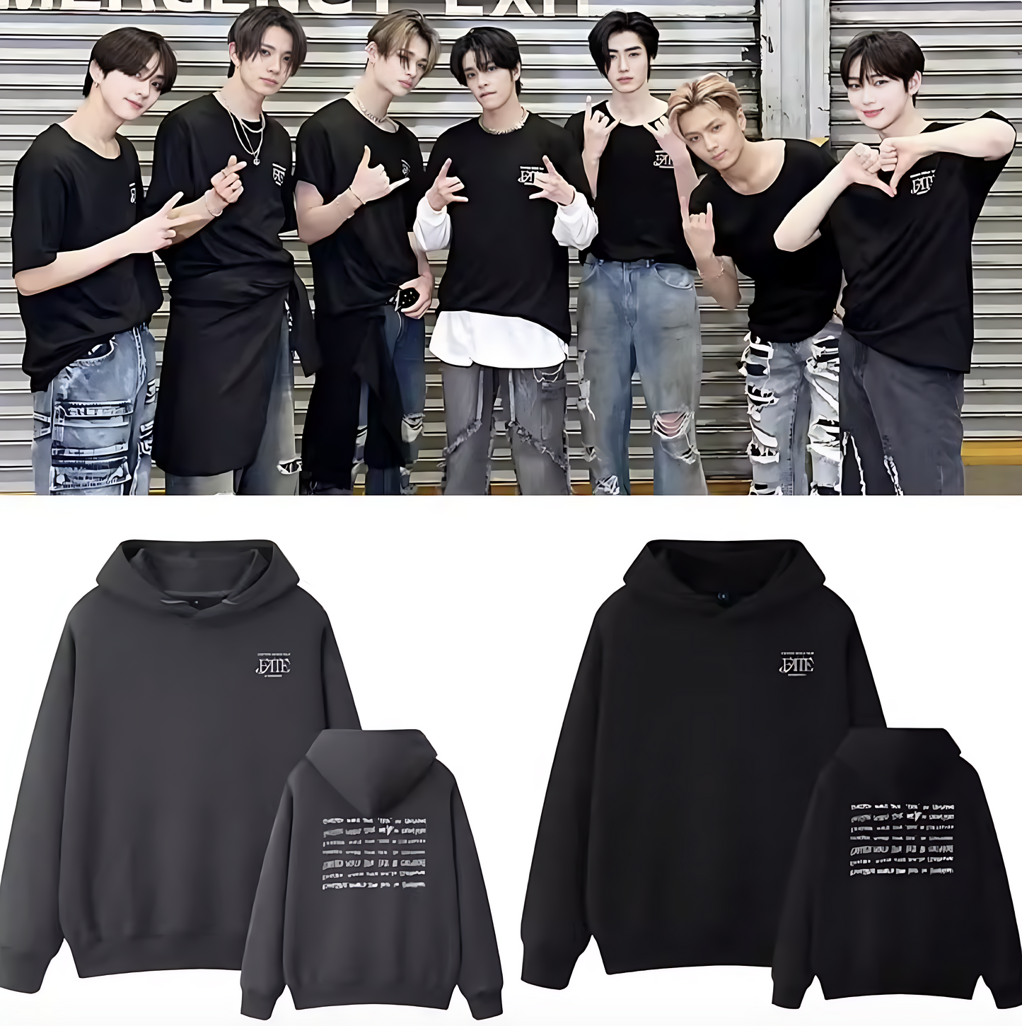 Enhypen Fate Singapore World Tour Concert Hoodie