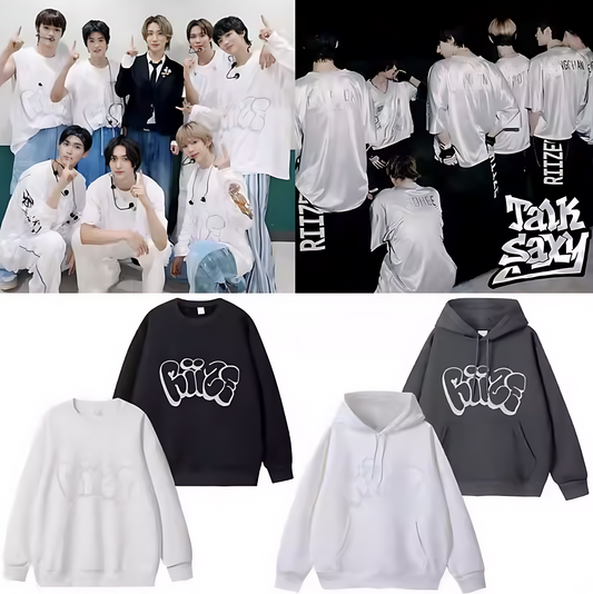 RIIZE Concert Tour Crewneck Zip Up Hoodie