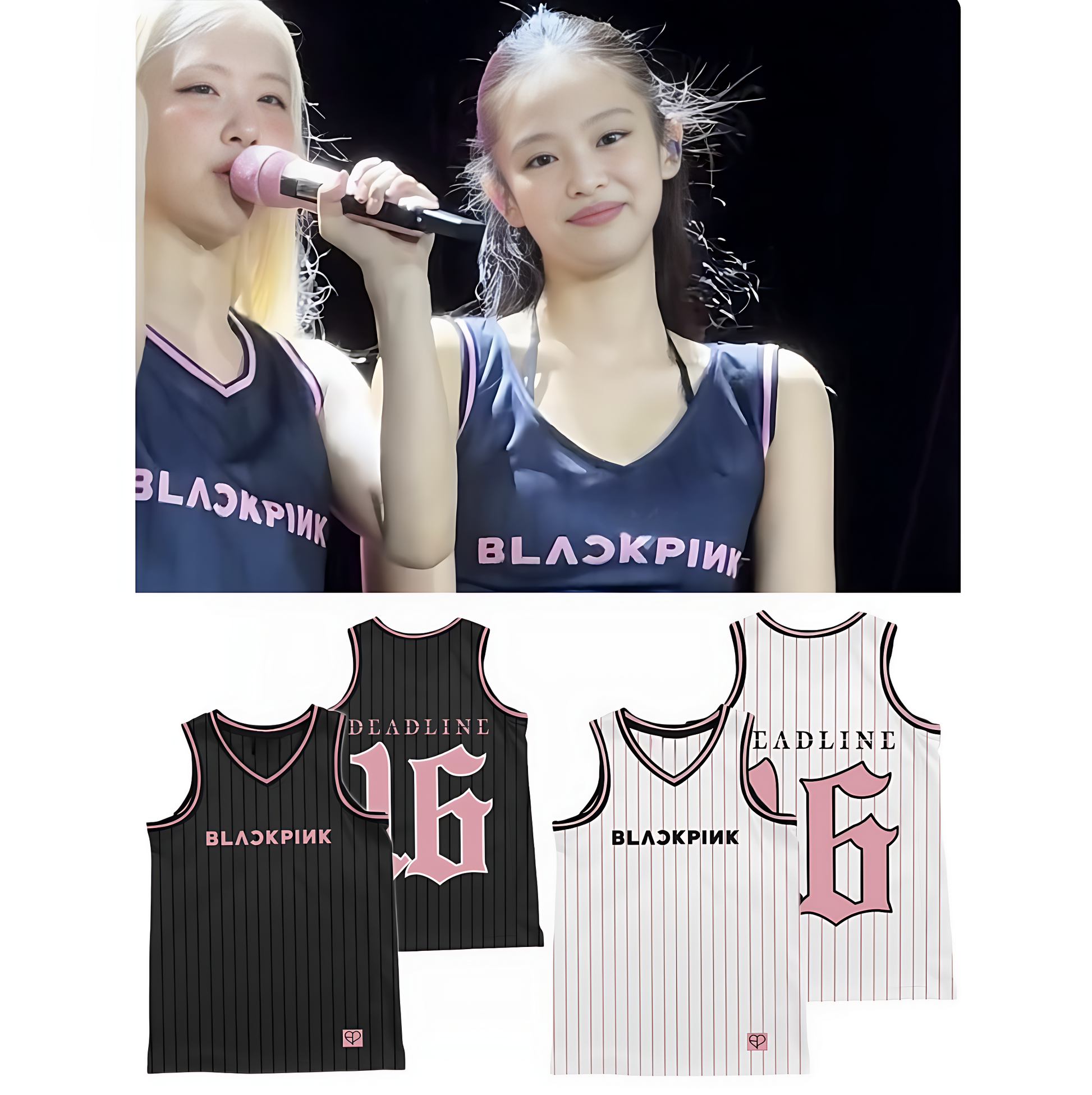 Blackpink 2025 Deadline Basketball Jersey – idollookbook Blackpink 2025 Deadline Basketball Jersey – idollookbook