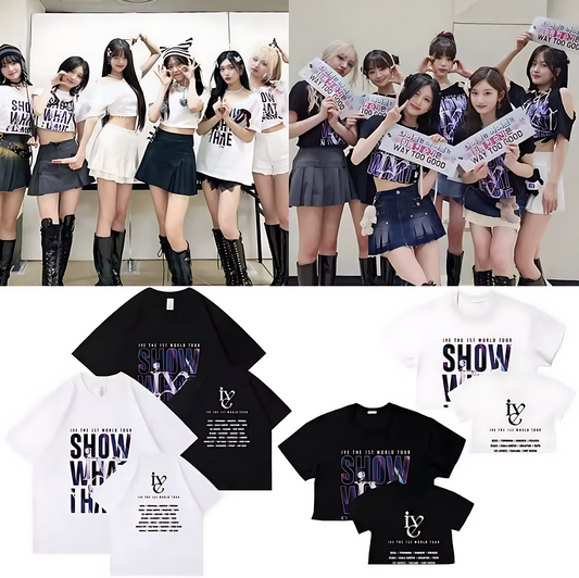 IVE Show What I Have World Tour Concert Cropped T-Shirt