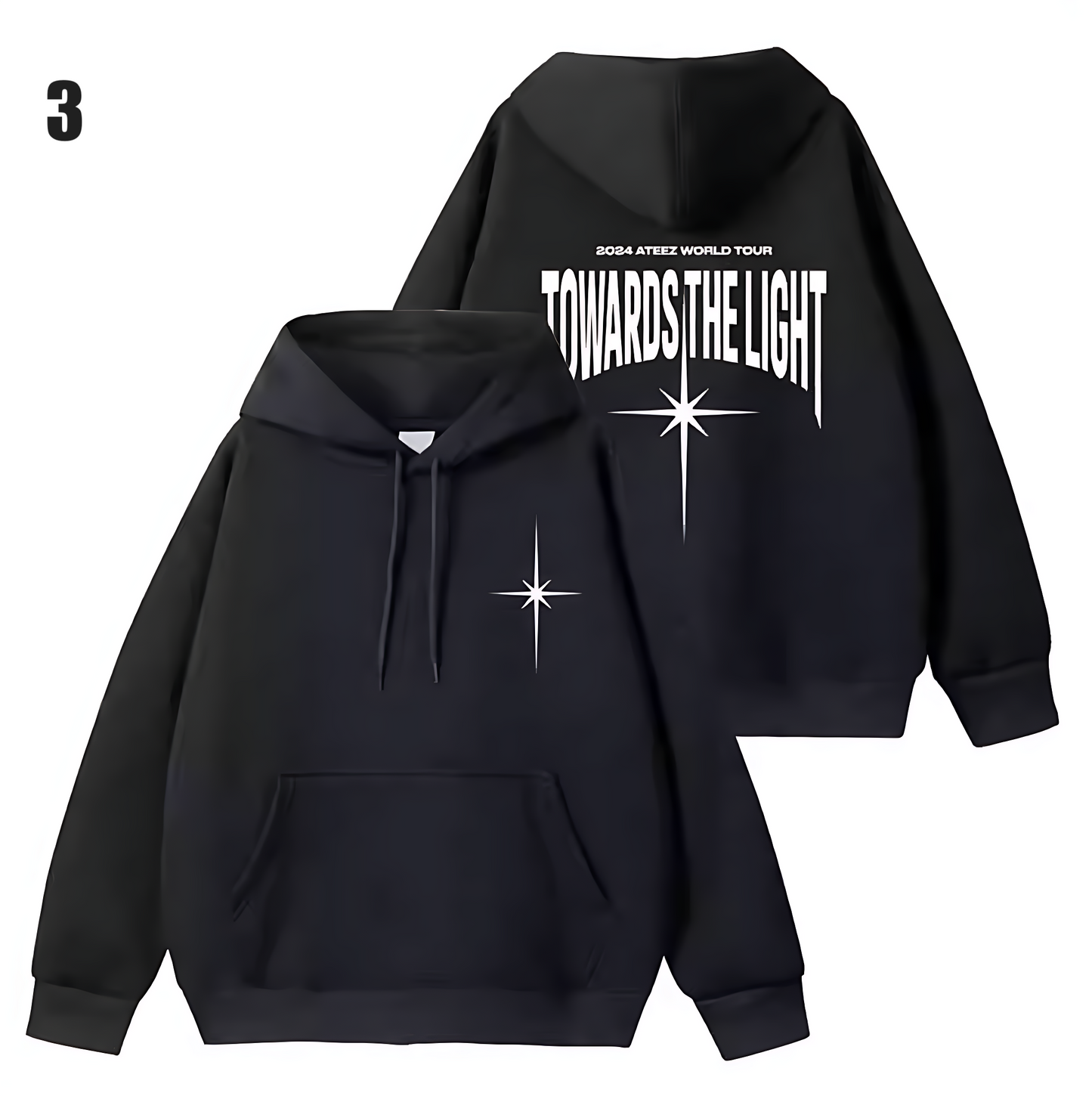 Ateez 2024 Thunder World Tour Hoodie