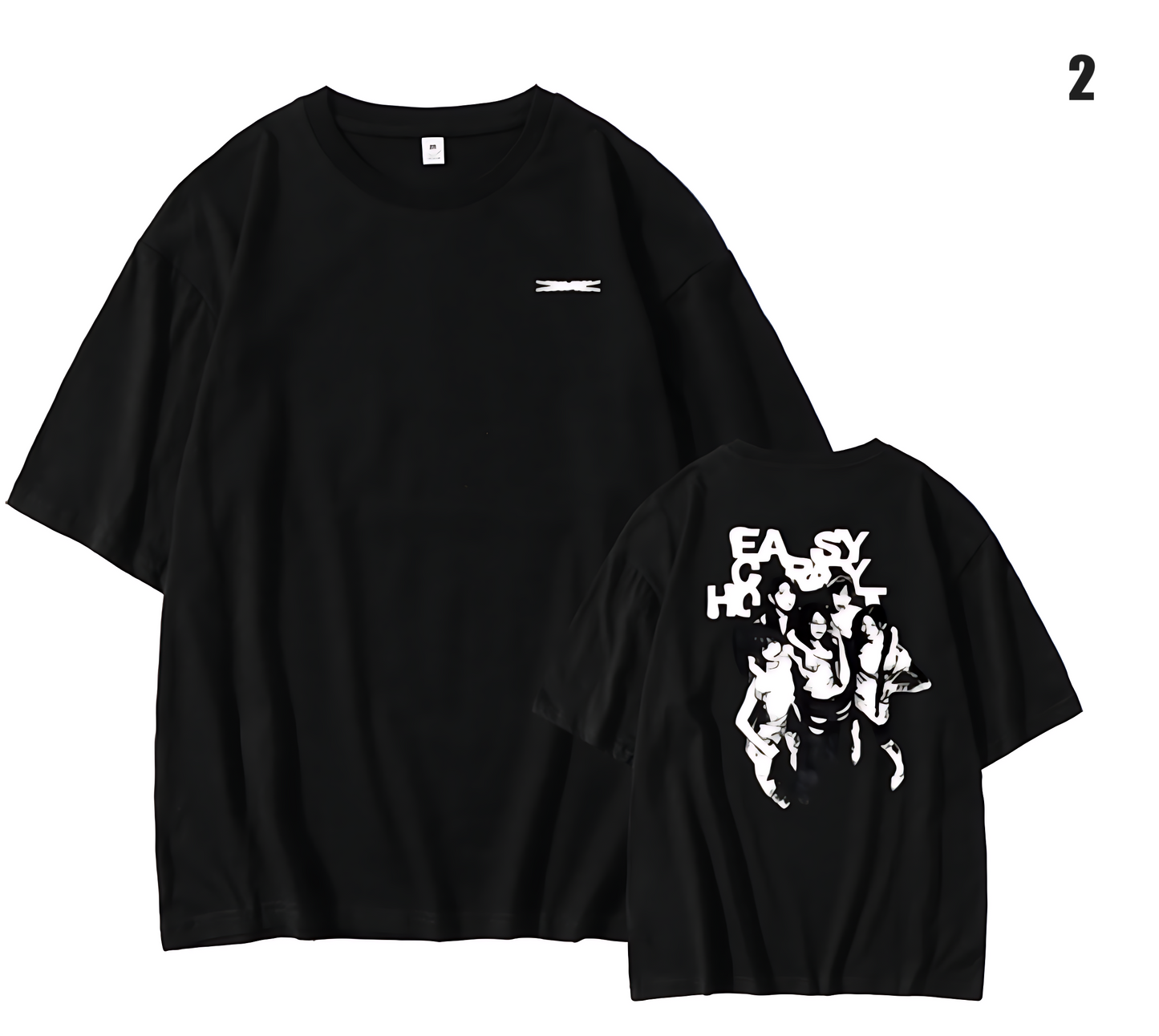 Le Sserafim 2025 Easy Crazy Hot Cropped T-Shirt