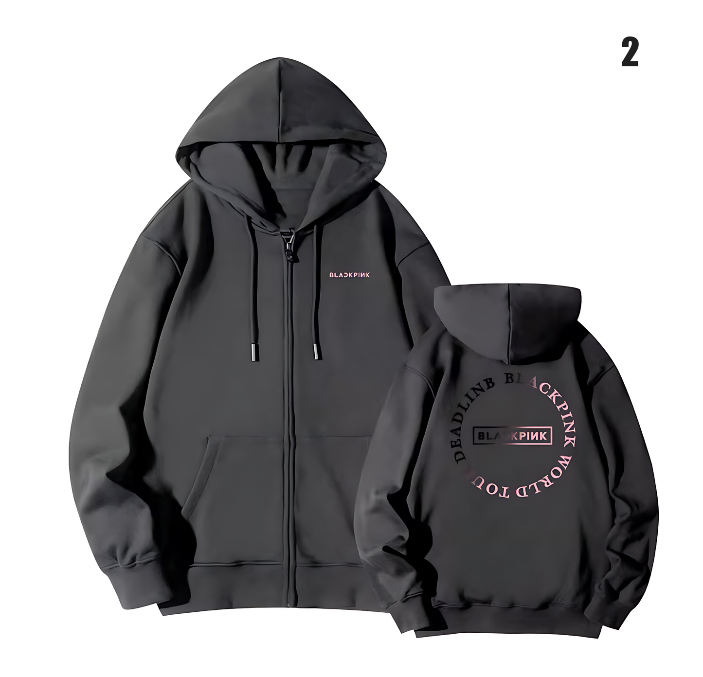 Blackpink Deadline World Tour in Goyang Zip Up Hoodie