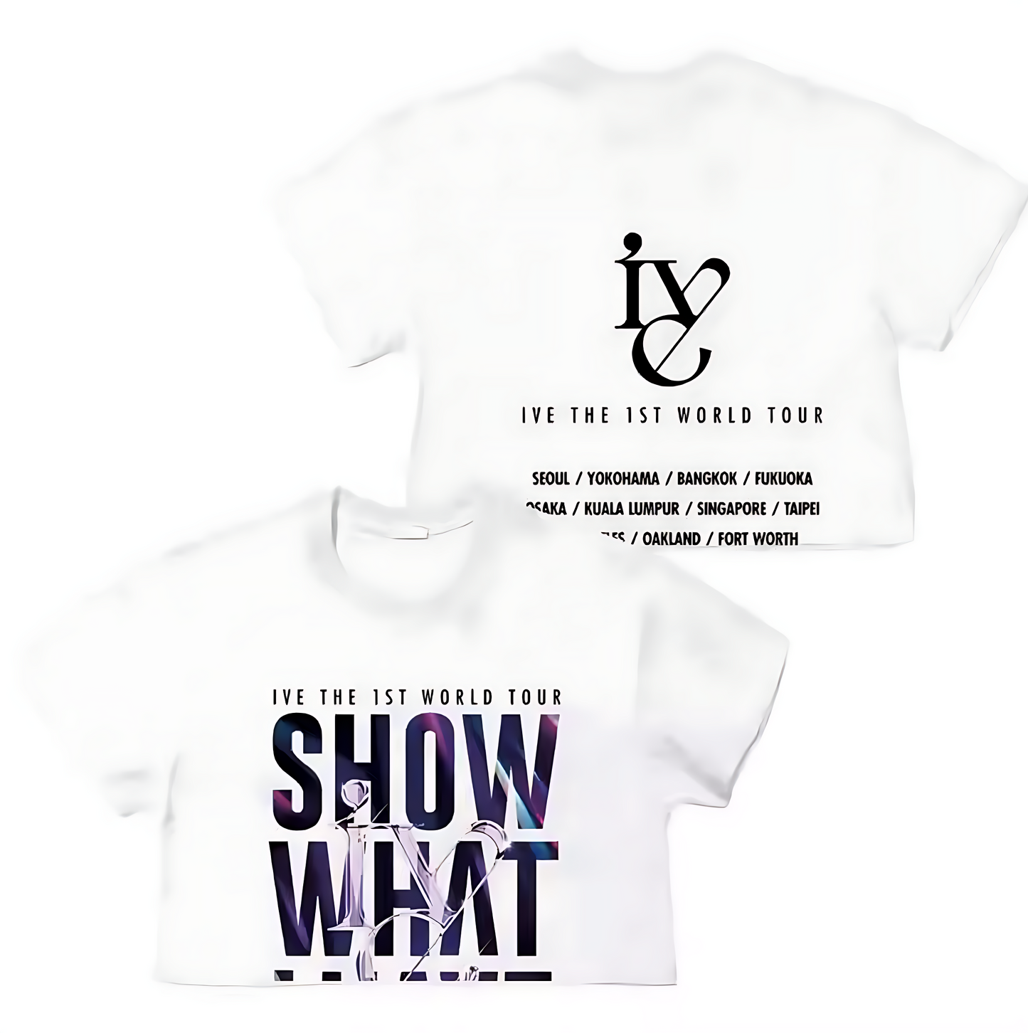 IVE Show What I Have World Tour Concert Cropped T-Shirt