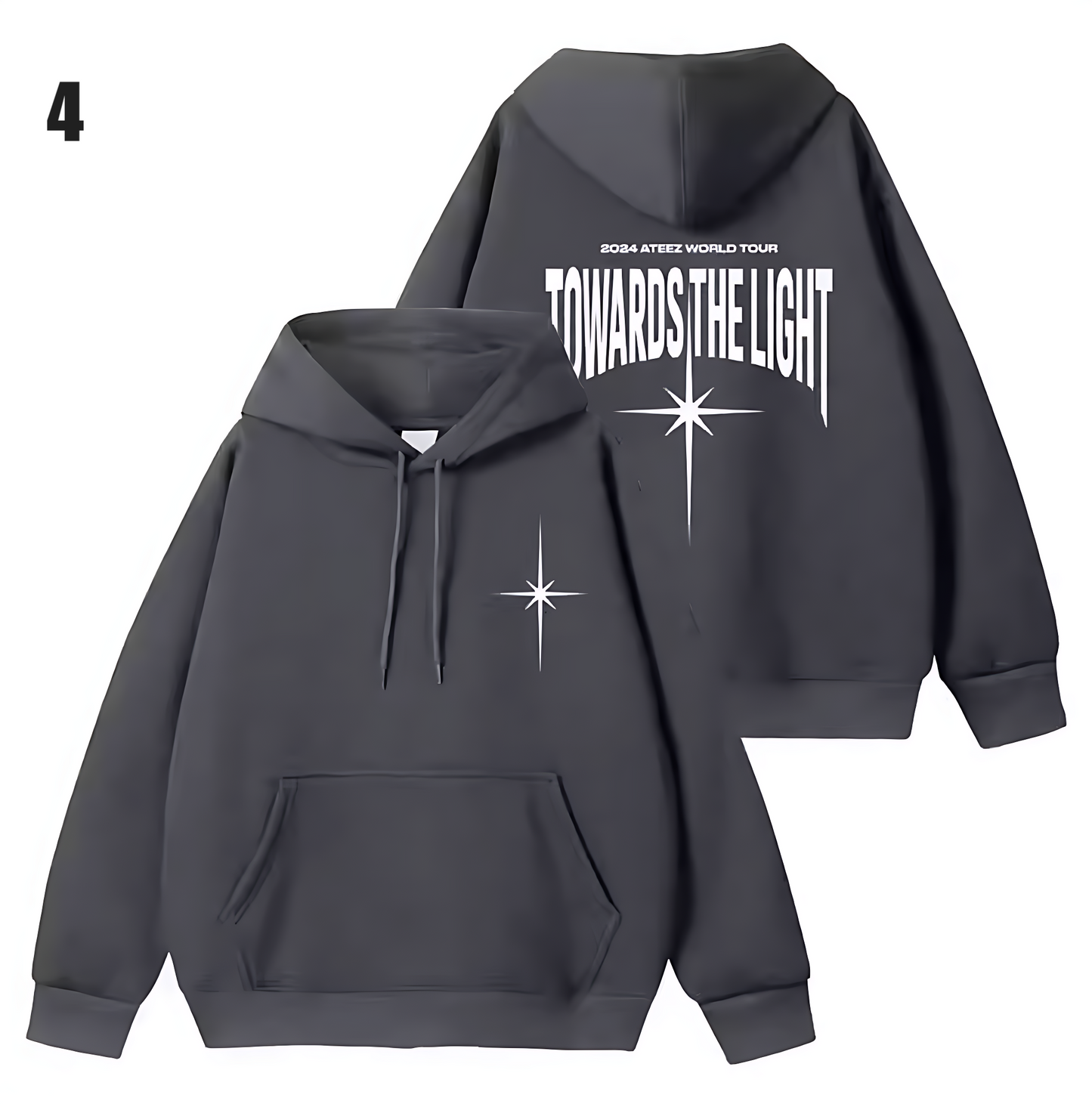 Ateez 2024 Thunder World Tour Hoodie