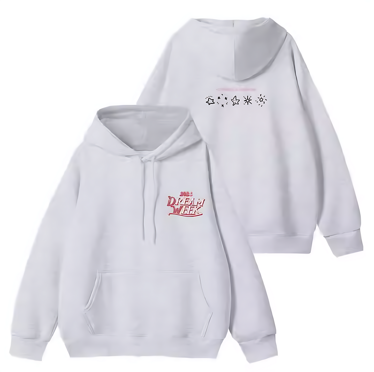 TXT Dream Week 5th Anniversary Crewneck Zip Up Hoodie