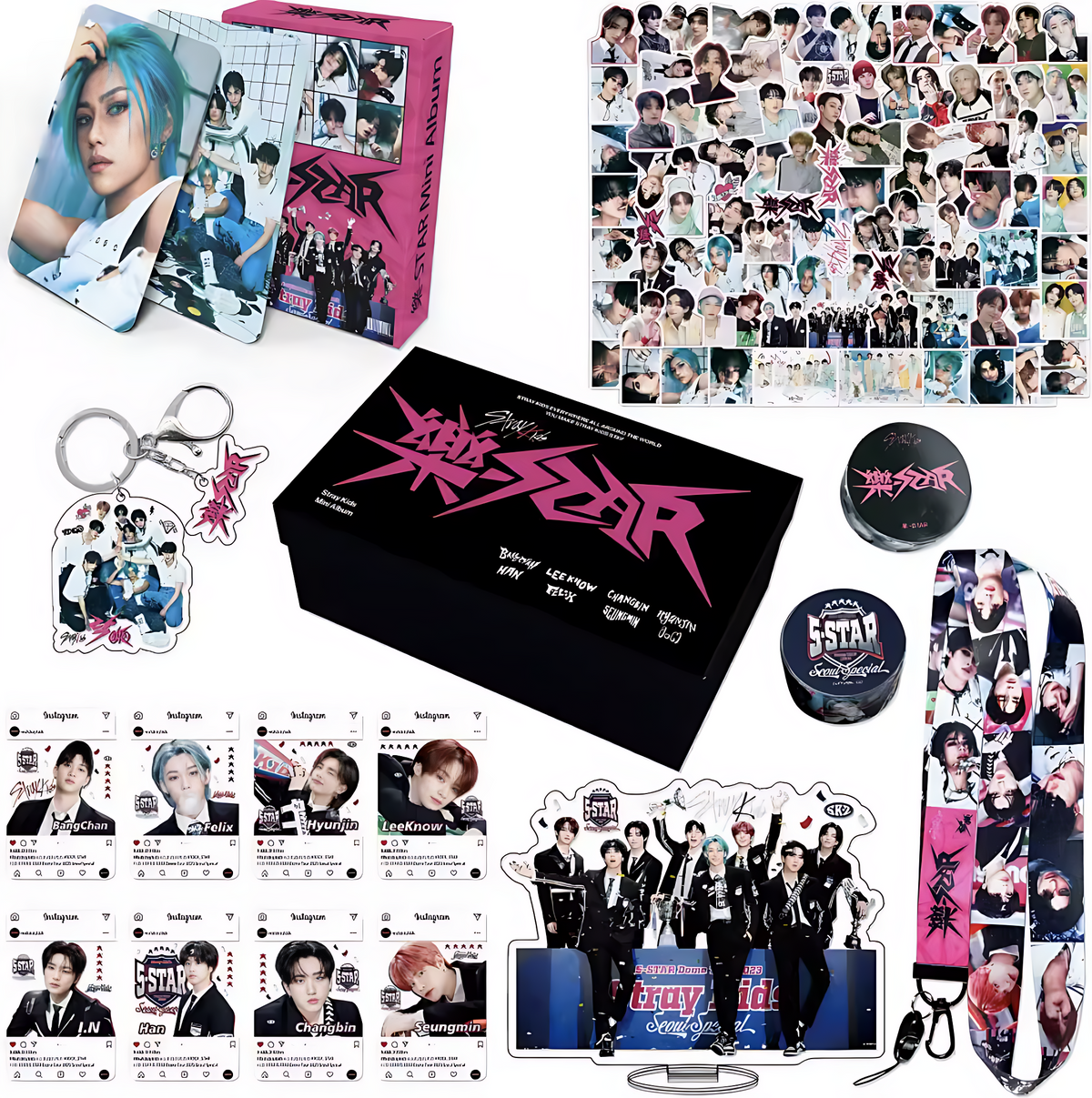 Stray Kids 樂-STAR (Rockstar) Box – idollookbook
